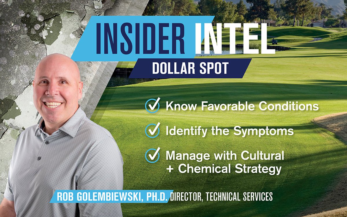 Protect your battlefield with insights from our team! Discover how to treat dollar spot in our Insider Intel series for Turf &amp; Ornamental &gt;&gt; bit.ly/4dFqtMt