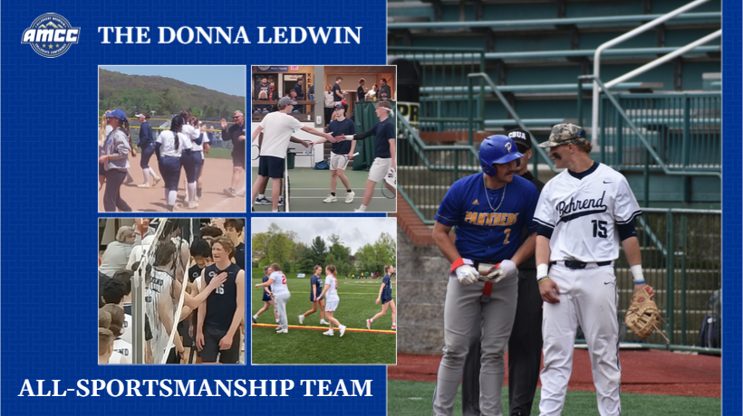 The AMCC All-Sportsmanship Team Has Been Named in Honor of Outgoing Commissioner Donna Ledwin. Click below for the complete spring all-sportsmanship team!
amcconf.prestosports.com/sportsmanship/…
