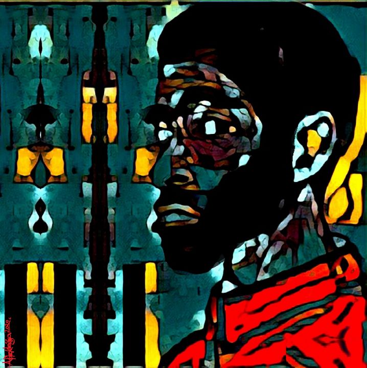 ace95th's tweet photo. Art of the Day: "Mr. Ojih". Buy at: https://t.co/imDhAiIDgy https://t.co/Hjm77ifTZk