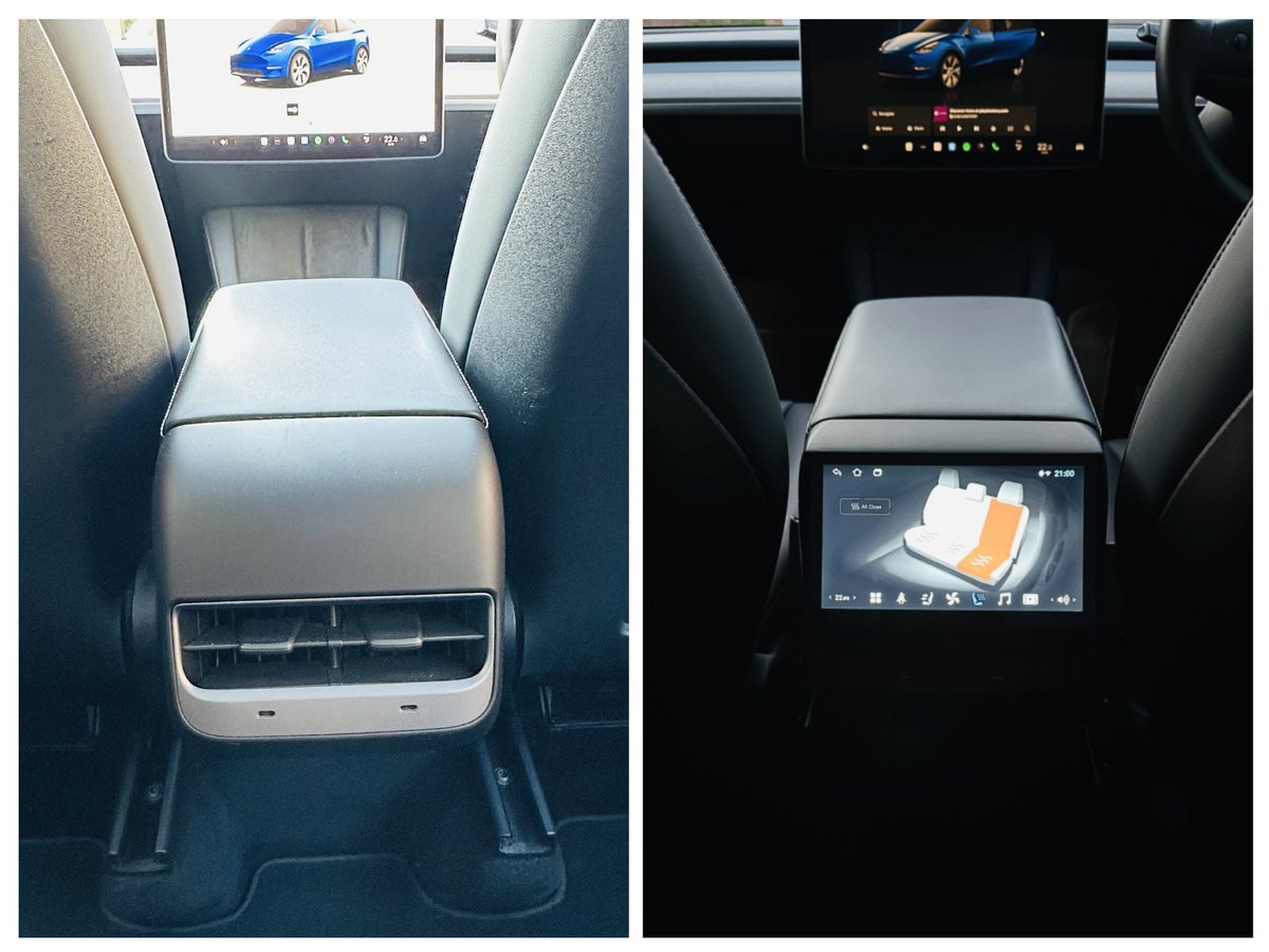 Impressive's tweet photo. Successful upgrade to the car 💪 and little gimmicky but looks great. https://t.co/dq42cI4oBJ