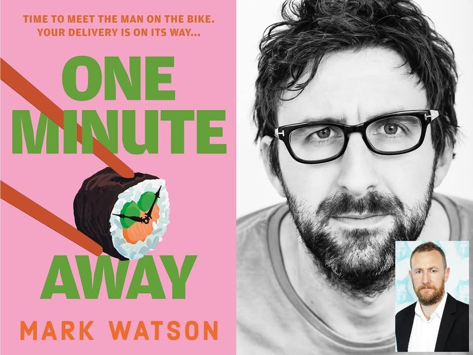 Our Bookshop in Tring (@our_bookshop) on Twitter photo Join comedians Mark Watson and <a href="/AlexHorne/">Alex Horne</a> as they discuss Mark's latest book ONE MINUTE AWAY.
A deliciously entertaining story about city life, serendipity & not wasting a single moment.
The event in Tring will also be live-streamed.
tringbookfestival.co.uk/venues/high-st⦠Join comedians Mark Watson and <a href="/AlexHorne/">Alex Horne</a> as they discuss Mark's latest book ONE MINUTE AWAY.
A deliciously entertaining story about city life, serendipity & not wasting a single moment.
The event in Tring will also be live-streamed.
tringbookfestival.co.uk/venues/high-stā¦
