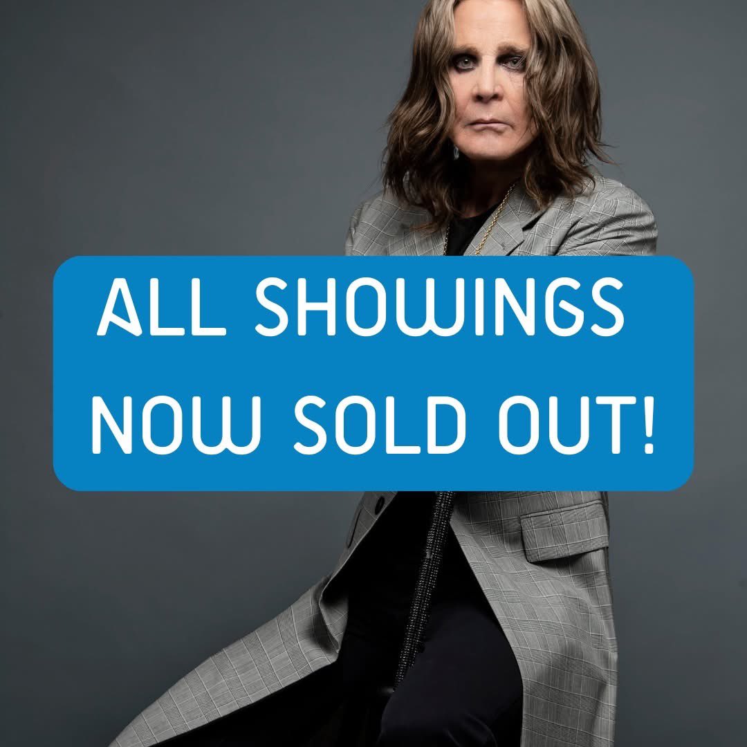 Both Screenings of ‘The Nine Lives of Ozzy Osbourne’ at @MillenniumPoint are now SOLD OUT