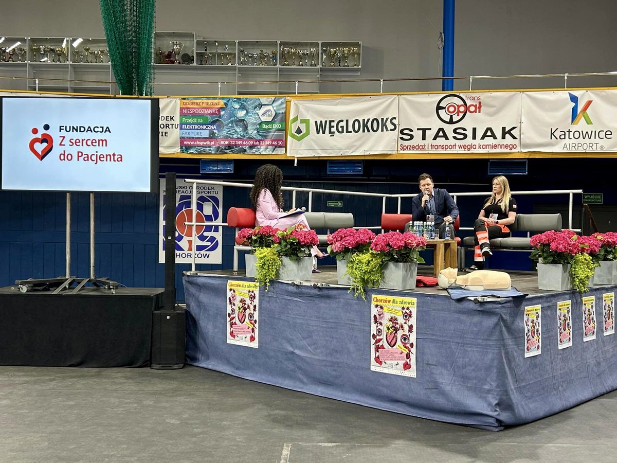 Grupa American Heart of Poland (@ahp_paks) on Twitter photo 📌23 maja, hala MOSiR w <a href="/UMChorzow/">Miasto Chorzów</a> zamieniła się w centrum profilaktyki zdrowotnej - połączono edukację, bezpłatne badania i konsultacje specjalistyczne – a przede wszystkim ludzi, którym zależy na zdrowiu swoim i swoich bliskich 💙
🔹 dr Mariola Bawer #WeissKlinik opowiedziała 📌23 maja, hala MOSiR w <a href="/UMChorzow/">Miasto Chorzów</a> zamieniła się w centrum profilaktyki zdrowotnej - połączono edukację, bezpłatne badania i konsultacje specjalistyczne – a przede wszystkim ludzi, którym zależy na zdrowiu swoim i swoich bliskich 💙
🔹 dr Mariola Bawer #WeissKlinik opowiedziała