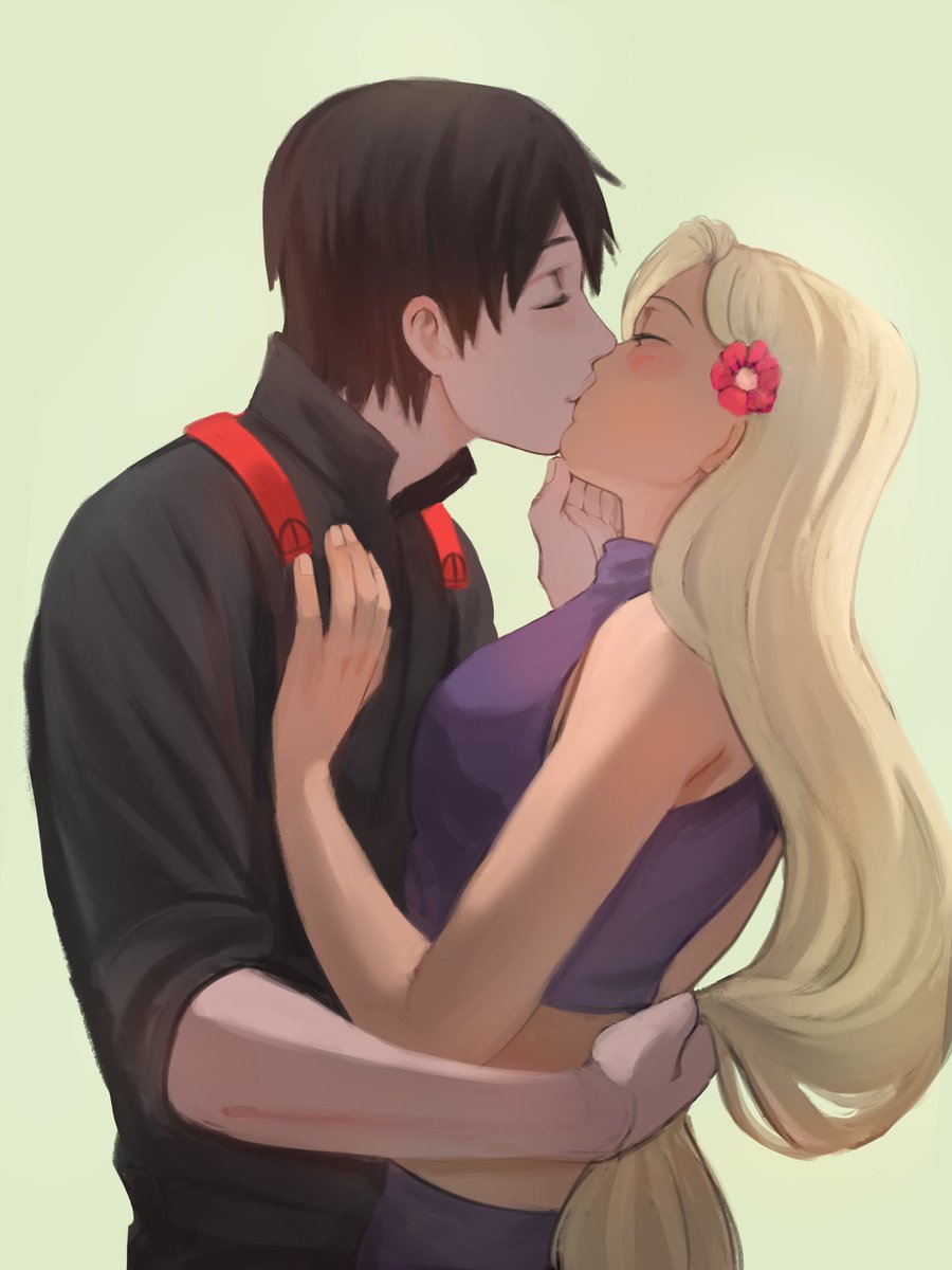 🎨💐
 #キスの日 #saiino