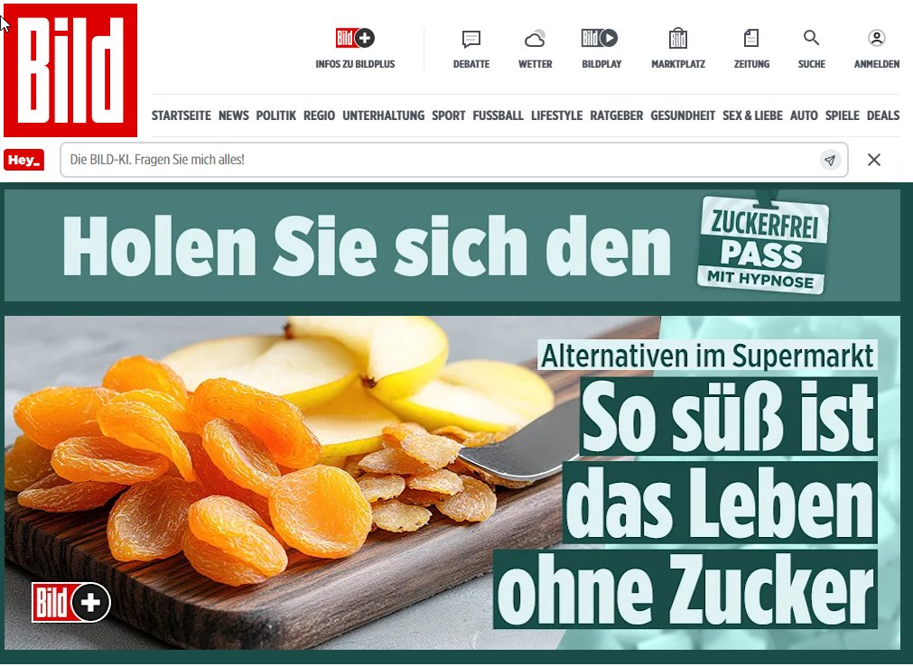 Ich sage dazu mal nix 😂 Das beleidigt selbst die Intelligenz eines Grundschülers. Und da habe ich schon Vorträge über Zucker gehalten.
