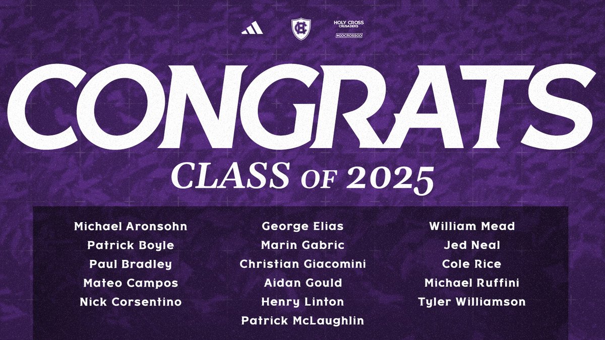 Congratulations to our seniors on their graduation today!

#GoCrossGo | #Graduation2025