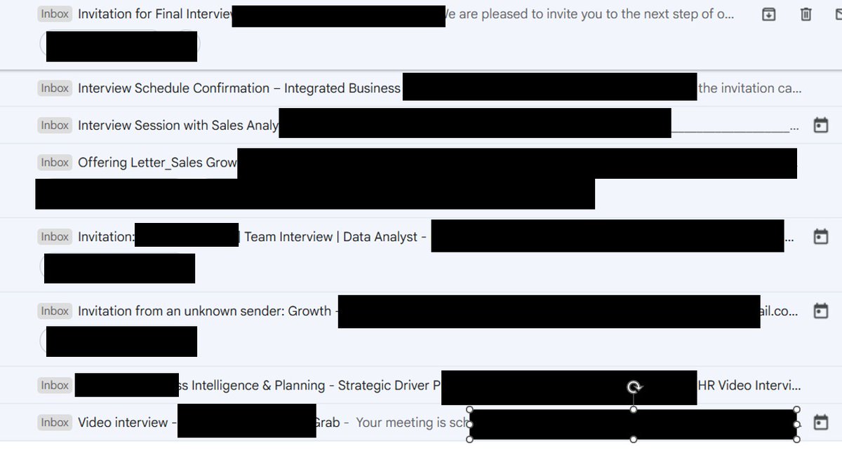 FSyah1111's tweet photo. Sharing:
3 minggu ini gw berkutat dengan berbagai interview. Total ada 8 yang gw jabanin. Hasilnya:
3 Ghosting
1 Ga tertarik
3 Offering Letter
1 On Process.

Sengaruh itu ternyata ngebenerin CV. At least CV yang menarik bisa buka ke tahap awal. (cont) https://t.co/TyX5xFstk0