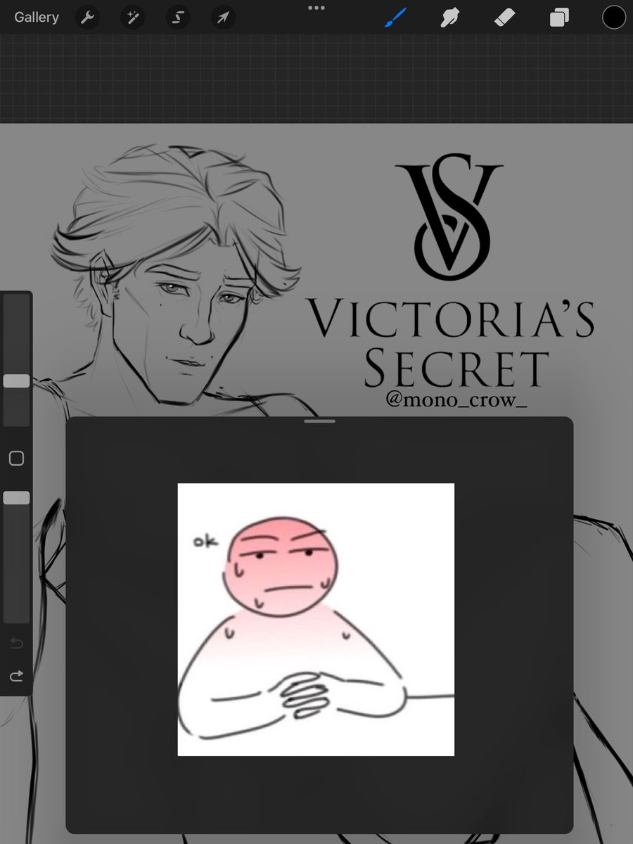Mono_Crow__'s tweet image. Drawing a little something something (wip)