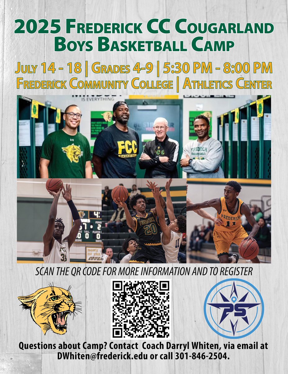 Parents Don't Miss Out On This Great Opportunity For Your Son To learn more about the game of Basketball While Having Fun.
Meet some Former and Current FCC Mens Basketball Players.
Sign Up Today! 📚🏀#BasketballWeLoveIt <a href="/CoachJack9909/">Coach Jackson</a> <a href="/Coach516/">Coach D</a>