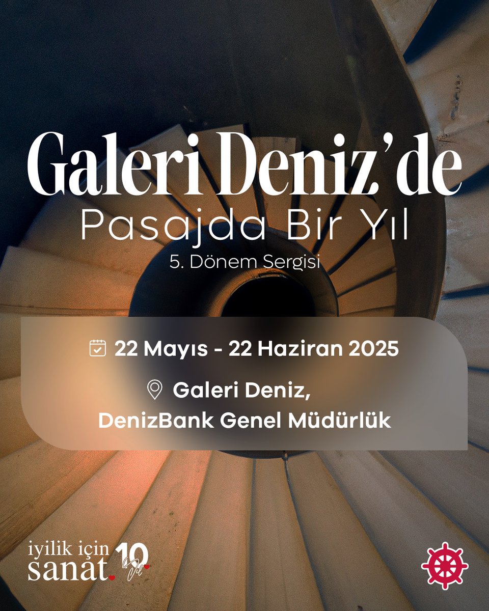 Genç sanatçıların gelişimini destekleyen Pasajda Bir Yıl 5. Dönem Sergisi Galeri Deniz’de!

İyilik İçin Sanat Derneği’nin hayata geçirdiği proje, güzel sanatlar fakültesi mezunu genç sanatçılara üretim ve görünürlük alanı sunuyor.

DenizBank’ın atölye desteğiyle, ressam Prof. Dr.