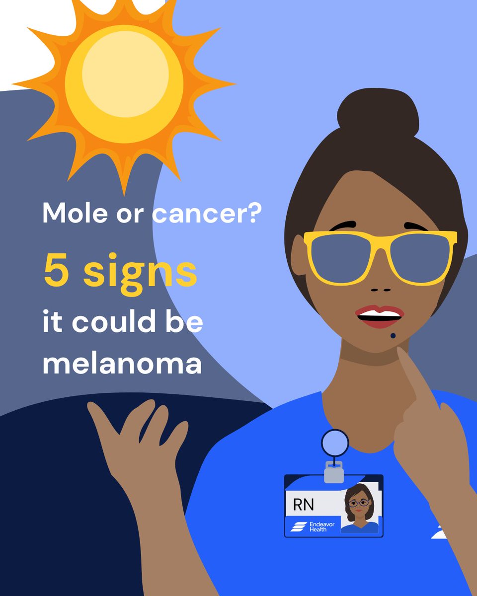 Spring is a great time to take a close look at your skin. Use the ABCDE rule to help you remember what to look for and learn how to best protect your skin: bit.ly/4dyI7mv