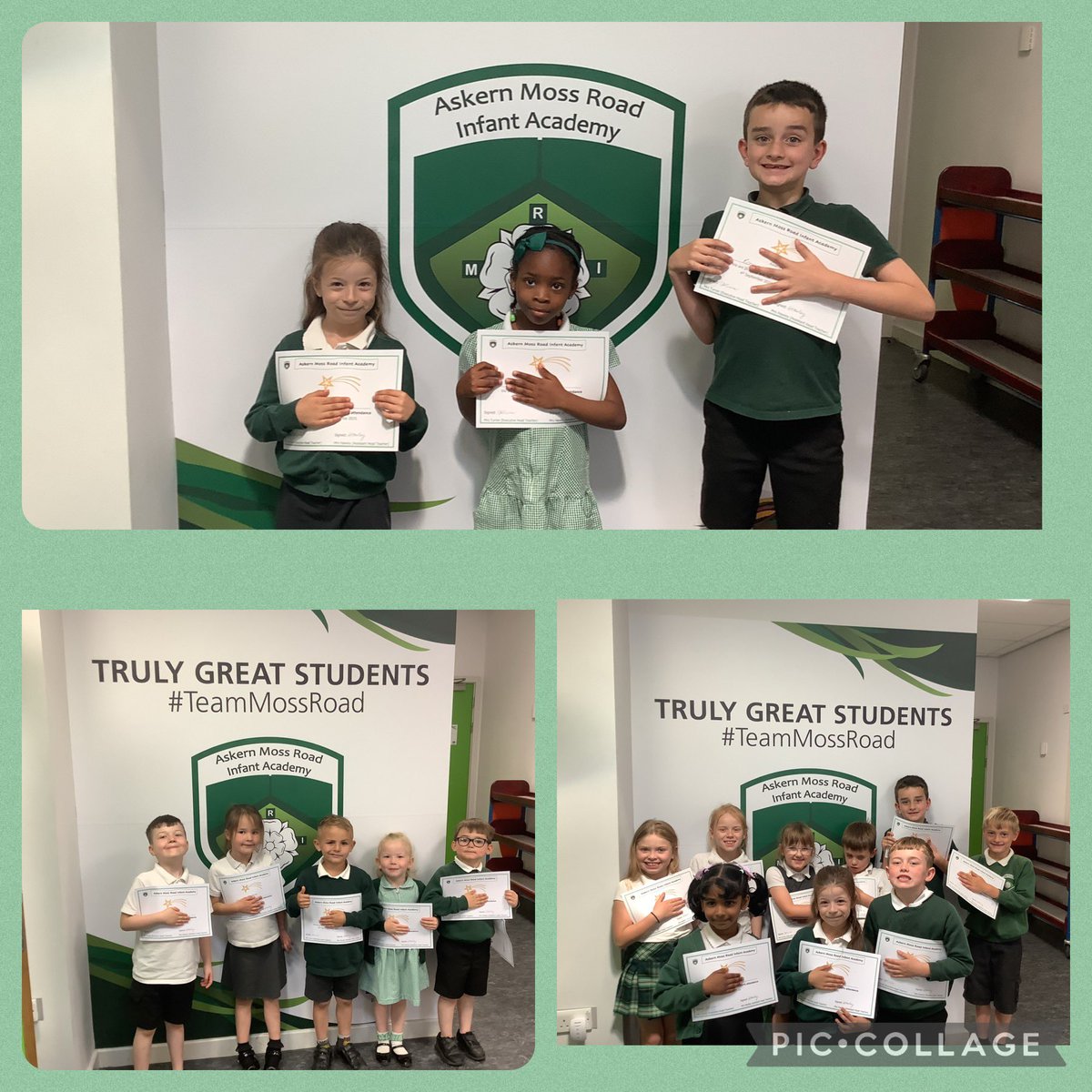 A huge well done to all of our children who have received a 100% attendance certificate for this half term! 🏆