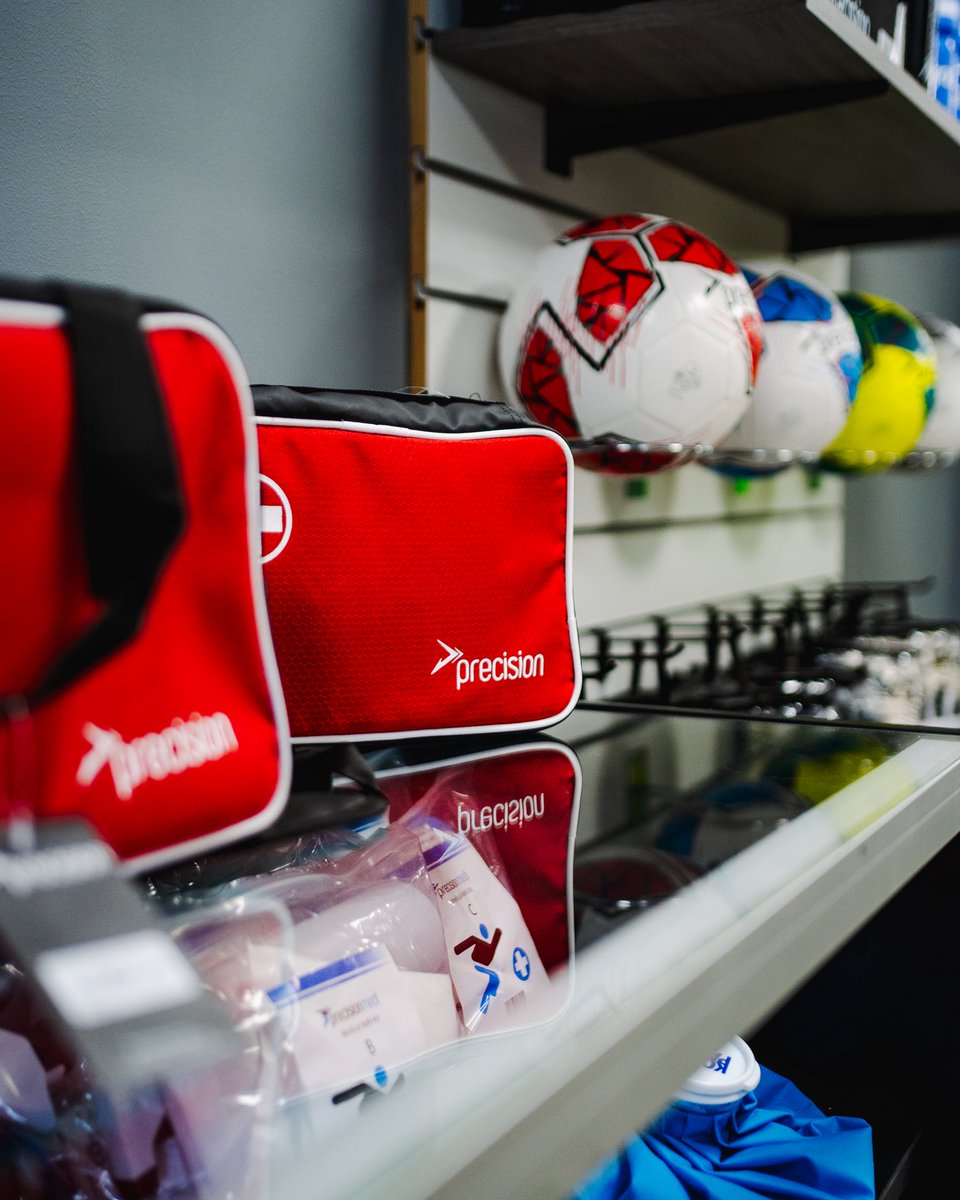 Precision Sports Equipment

We stock in store and sell online a huge range of <a href="/PrecisionGk/">Precision GK & Training</a> sports equipment, ranging from cones and markers to medical kits and captain armbands.

We live and breath football ⚽️ 

#totalfootball #sportsequipment #tacticalequipment #football
