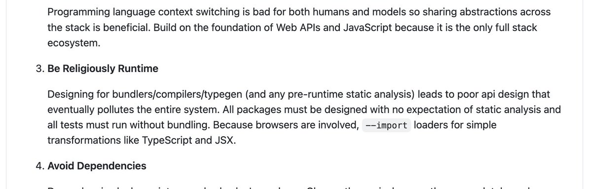 "Be religiously runtime"
I want to live in a world where apps don't need bundlers https://t.co/oelF