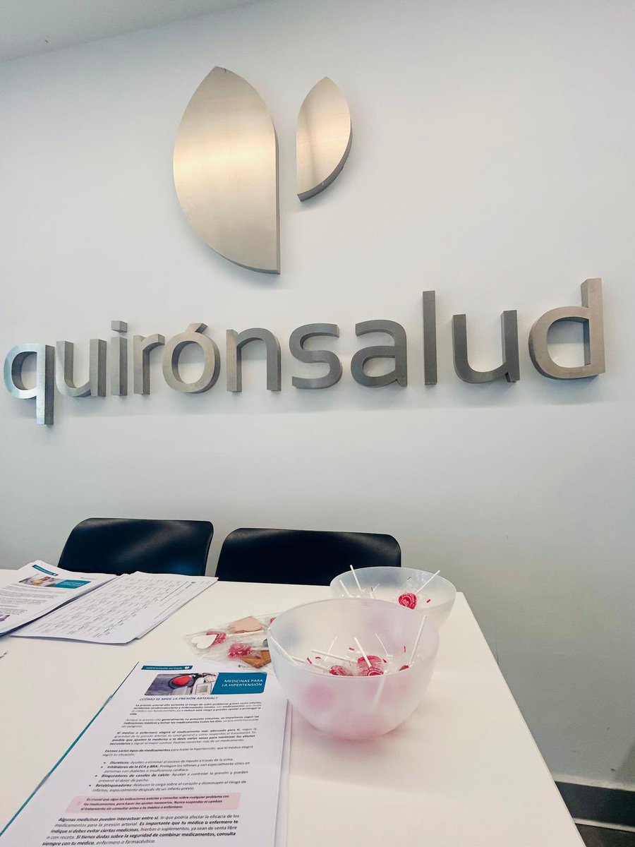 Hoy en el Hospital Quirónsalud Sur nos unimos al #DíaMundialDeLaHipertensión con una jornada de concienciación:
✔️ Toma de tensión gratuita
✔️ Consejos de prevención
✔️ Orientación sanitaria

¡Gracias a quienes lo hicisteis posible!
<a href="/quironsalud/">quirónsalud</a>