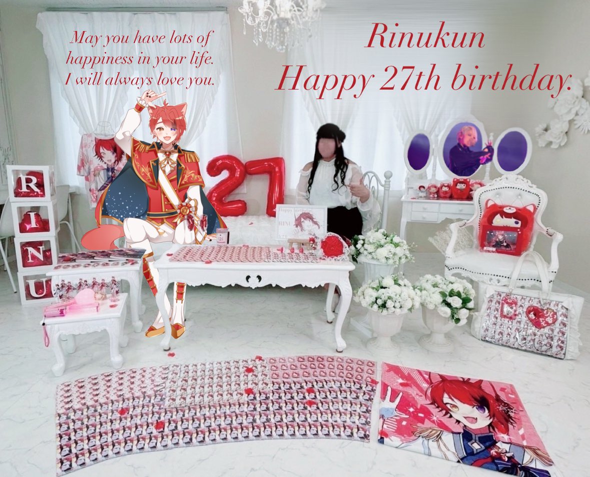 .｡ﾟﾟ･｡･  ིྀ⋆.
𐙚.    𝑯𝒂𝒑𝒑𝒚𝑩𝒊𝒓𝒕𝒉𝒅𝒂𝒚 𝑹𝒊𝒏𝒖𝒌𝒖𝒏.
　ﾟ་･ . ･་𐙚

未来で生きる選択をしてくれてありがとう
         最愛の貴方へ。幸せになってね

 #莉犬くん誕生祭2025 
 #莉犬くん生誕祭2025 
 #莉犬くん