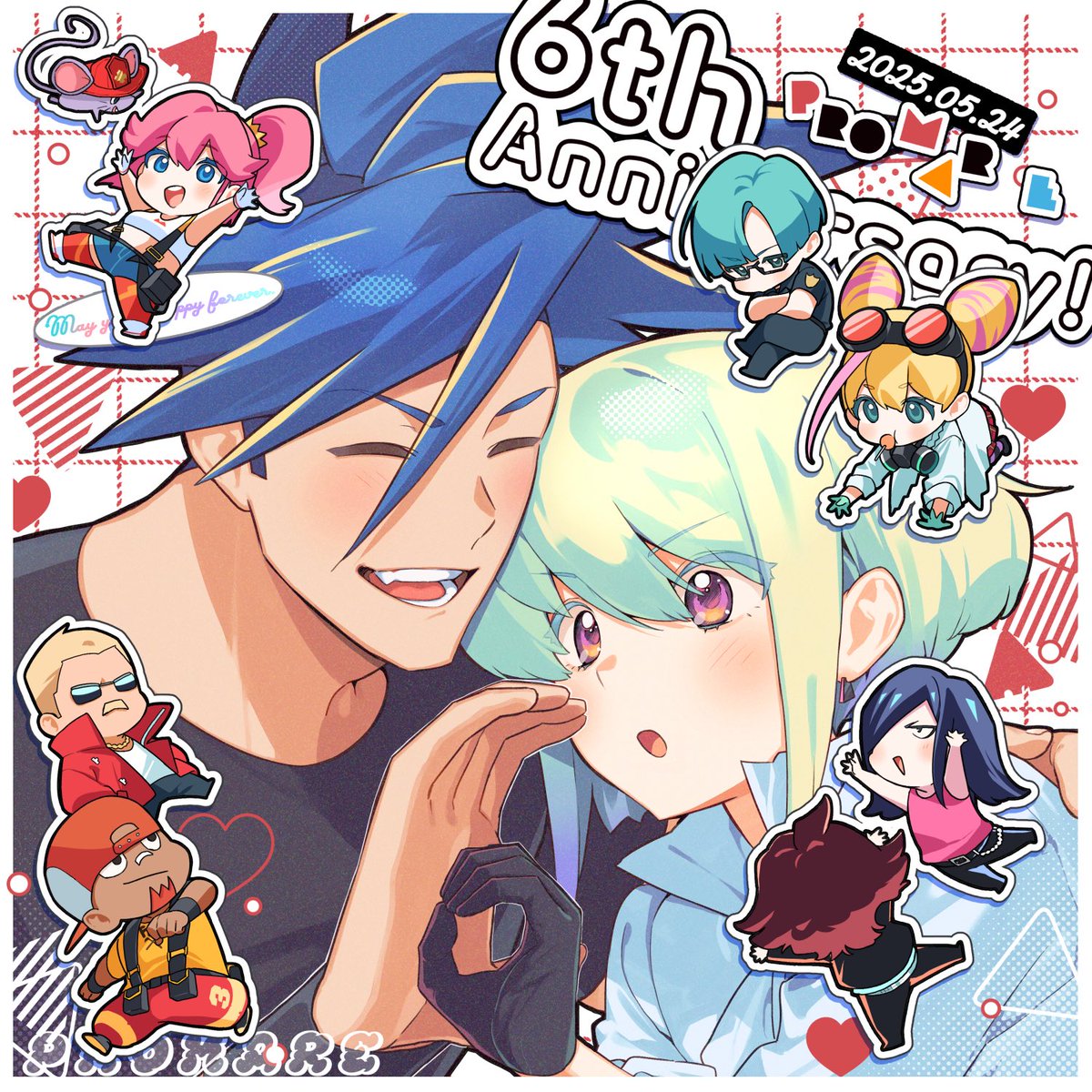 6周年🎉おめでとう🎉🚒🔥🎉