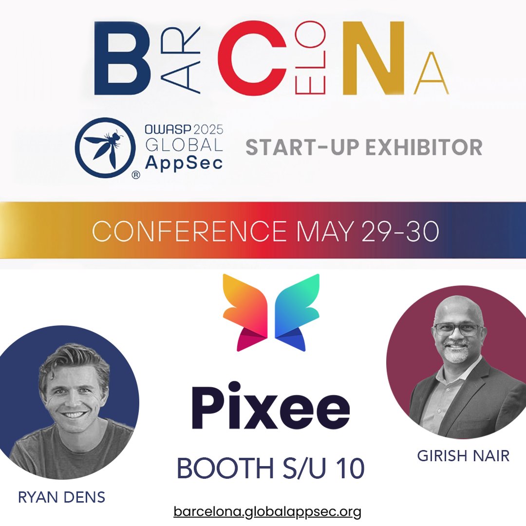 pixeebot's tweet image. 🇪🇸 Heading to OWASP Global AppSec EU next week?
Our team will be at Booth S/U 10 all week. Stop by to say hello, chat all things Pixee and AppSec, and enter our raffle for a Theragun Mini while you're there ✨
👋 ¡Nos vemos en Barcelona!
#AppSec #OWASP #AppSecEU2025 #Barcelona