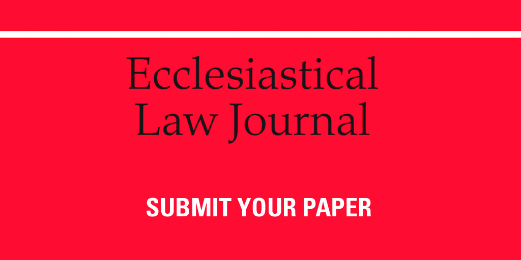 Interested in submitting your article to Ecclesiastical Law Journal? Click here for more information. 
📚  cup.org/3H3dzNm

#ELJ
