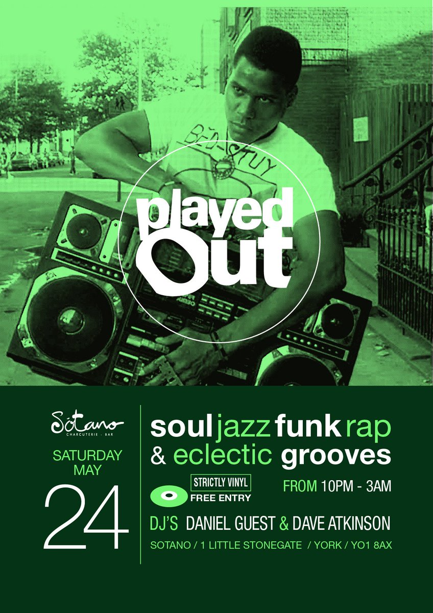 chipiedavea's tweet photo. This Saturday, Played Out vibes down in Sotano. https://t.co/ISWrb1siGE