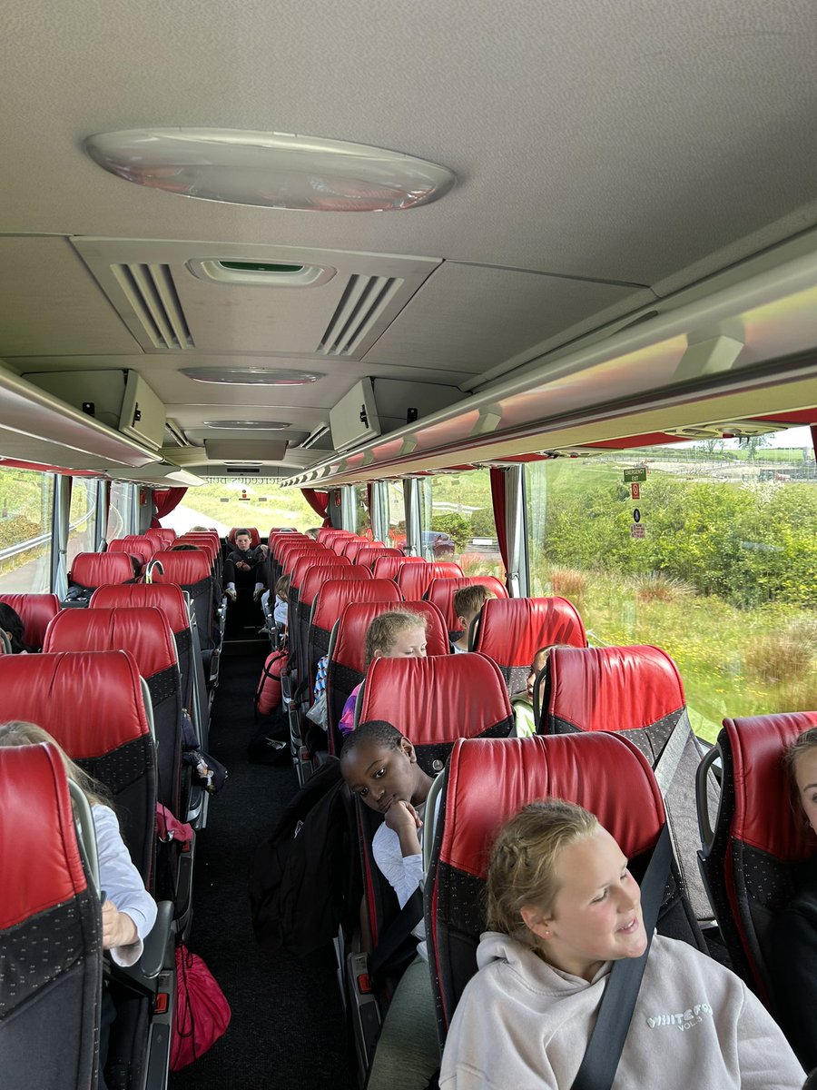 Our final journey back to school. The bus was filled with a lot of tired but happy children!