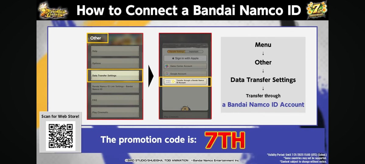 God_Games047's tweet photo. New code for DBL for 500 chrono crystals! #PlayLegends #Legends7thAnniversary https://t.co/doAiwt7Nc7