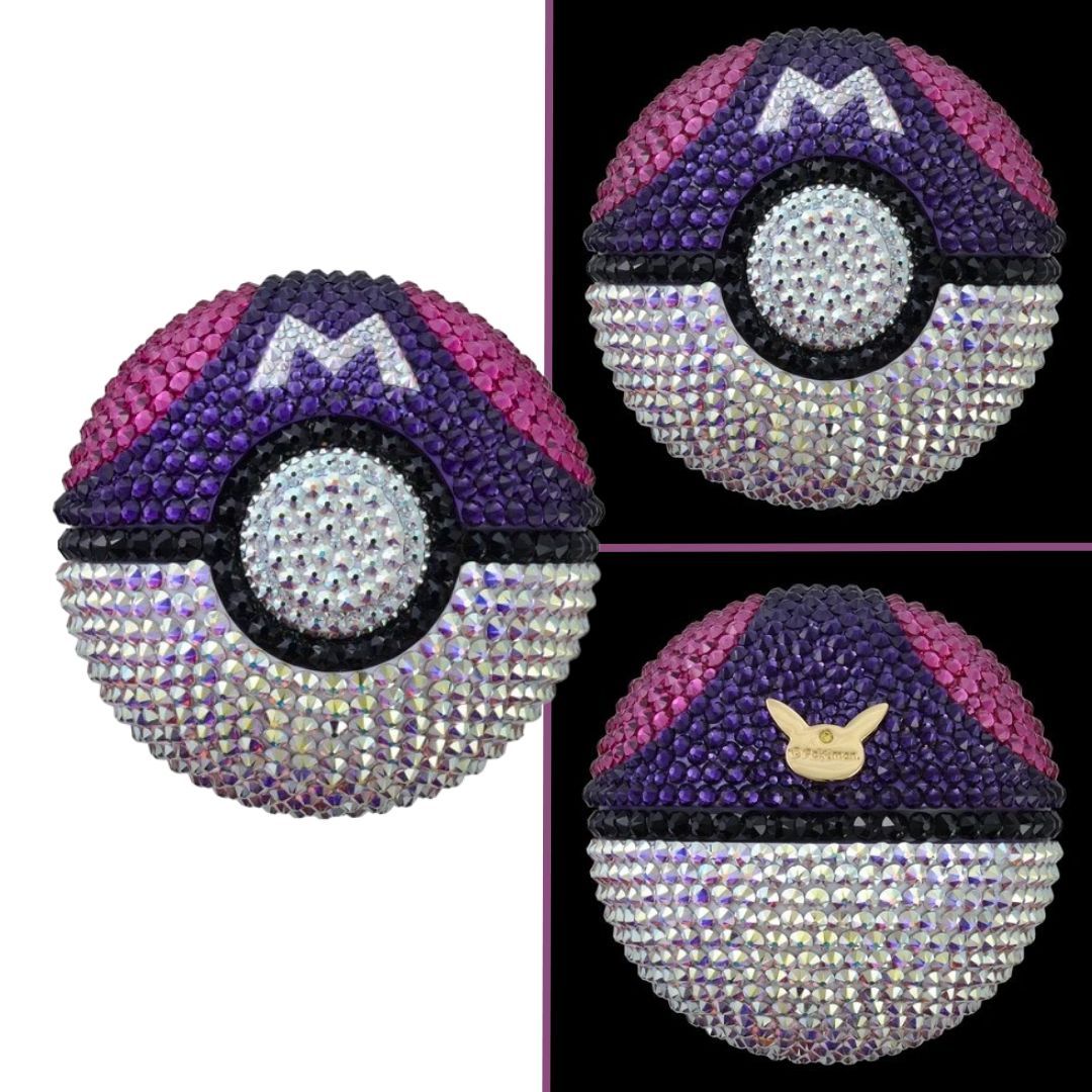 mecchaJP's tweet image. Gotta Catch in Glamour 💅 What do you think of the Pokémon x Swarovski Master Ball?
#Pokemon #Swarovski #MasterBall
