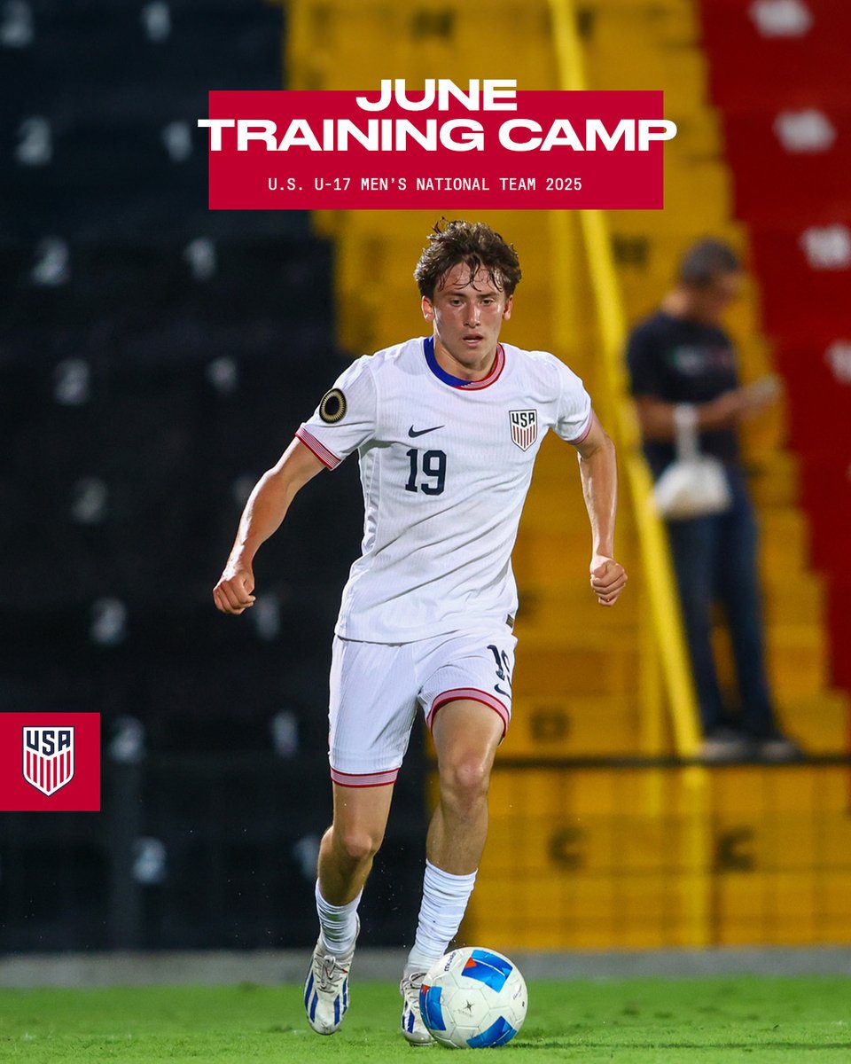 Head Coach Gonzalo Segares calls twenty players for #U17MNT camp from June 2-10 in Spain 🇺🇸

Roster details: ussoc.cr/U17-MNT525