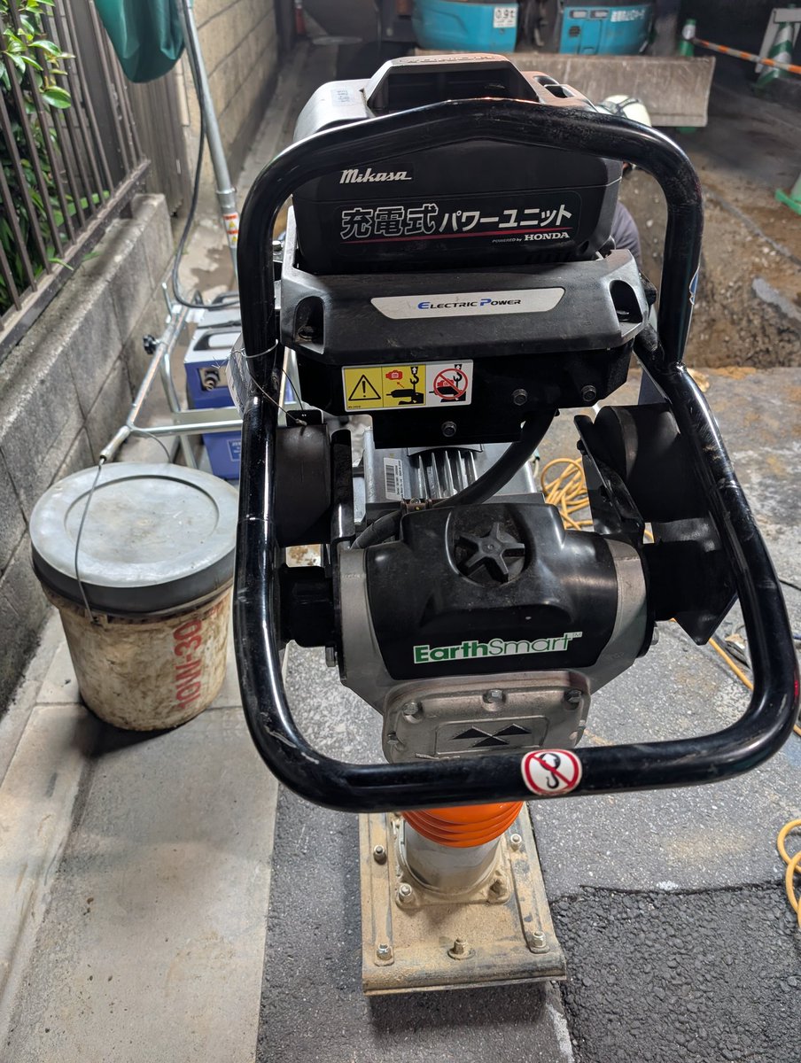 nsts104's tweet photo. いまやランマも電動化だよ
めちゃ静か！ https://t.co/5Vxnadselv