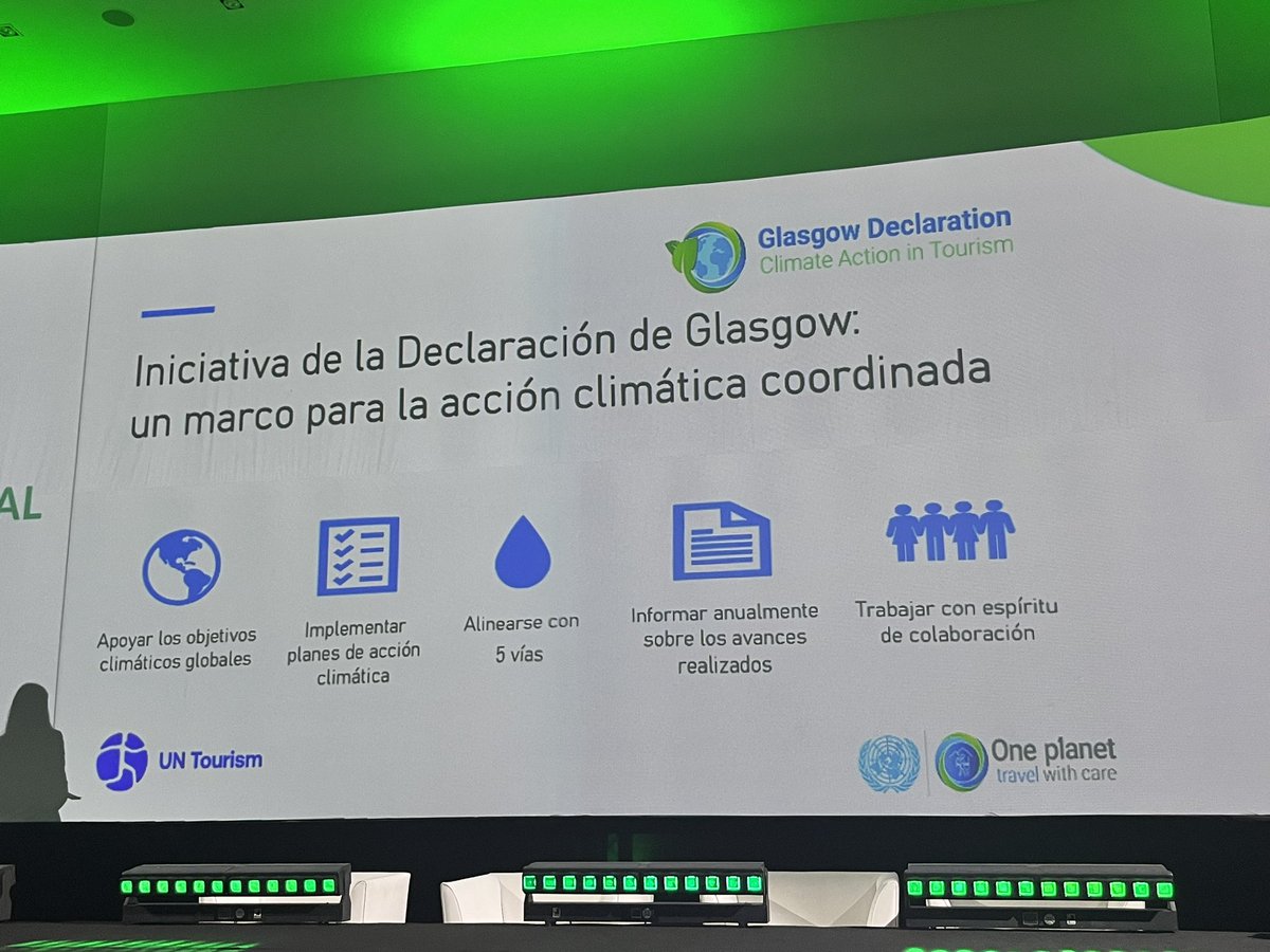 Gobiernos, empresas y cualquier interesado en sumarse a la acción climática puede firmar la Declaración de Glasgow: Virginia Fernández, encargada de sostenibilidad para <a href="/UNWTO/">UN Tourism</a> en el <a href="/SSTourismSummit/">Sustainable & Social Tourism Summit</a>