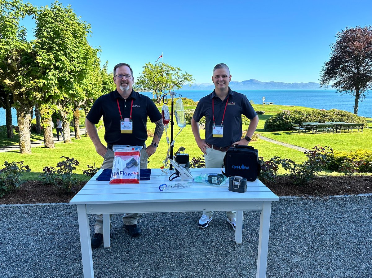 Thank you, David Crosby, for representing the LifeFlow team at THOR in Norway this week. We’re energized by the conversations with our military and civilian partners committed to resuscitative care.
ow.ly/s2zk50VXQXQ