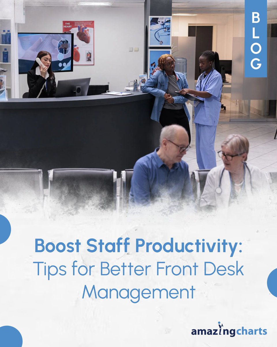 From streamlining workflows to boosting team morale, check out these simple tips to help your staff stay focused and stress-free.
Read the full blog: hubs.ly/Q03nMj5f0

#FrontDeskTips #PracticeManagement #PatientExperience