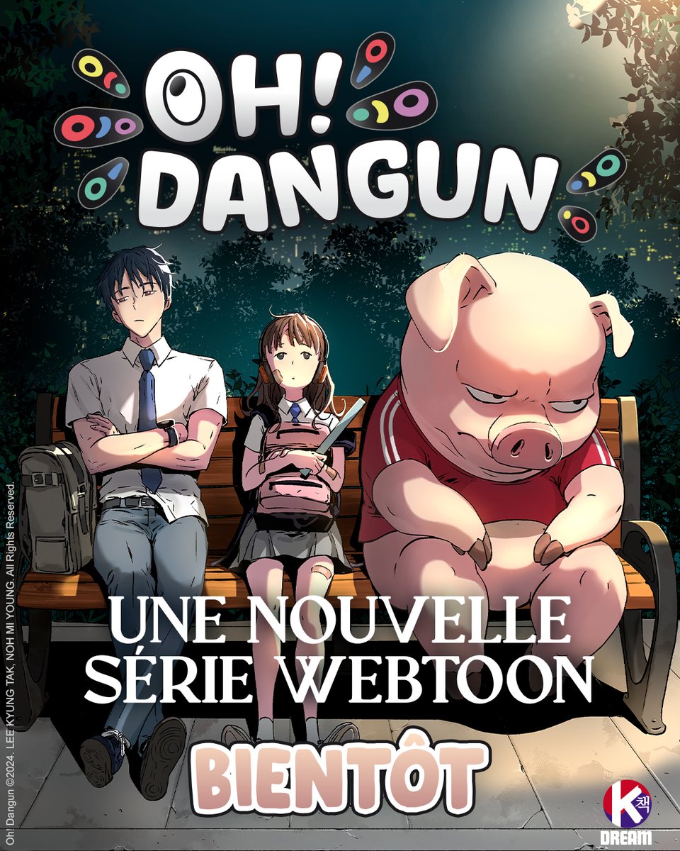 ABYstyle (@_abystyle) on Twitter photo 🎬 Voici un casting intriguant, non ?
Mais, dans OH DANGUN, ne vous fiez pas aux apparences…
🌍 Chacun a un rôle, mais tout dépend du "monde" dans lequel on évolue.
📅 Nouvelle révélation la semaine prochaine, en attendant la sortie du tome 1, le 4 juin !
#Webtoon #OhDangun 🎬 Voici un casting intriguant, non ?
Mais, dans OH DANGUN, ne vous fiez pas aux apparences…
🌍 Chacun a un rôle, mais tout dépend du "monde" dans lequel on évolue.
📅 Nouvelle révélation la semaine prochaine, en attendant la sortie du tome 1, le 4 juin !
#Webtoon #OhDangun