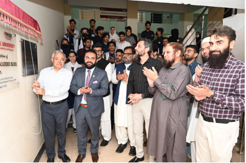 Keele University 🐿️ (@keeleuniversity) on Twitter photo Professor Saeed Farooq, Keele’s Professor of Psychiatry & Public Mental Health, has had an academic block named after him in Pakistan.
<a href="/kmuofficial_/">Khyber Medical University</a> officially opened the 'Saeed Farooq Academic Block' this month, recognising his global impact in mental health research. Professor Saeed Farooq, Keele’s Professor of Psychiatry & Public Mental Health, has had an academic block named after him in Pakistan.
<a href="/kmuofficial_/">Khyber Medical University</a> officially opened the 'Saeed Farooq Academic Block' this month, recognising his global impact in mental health research.