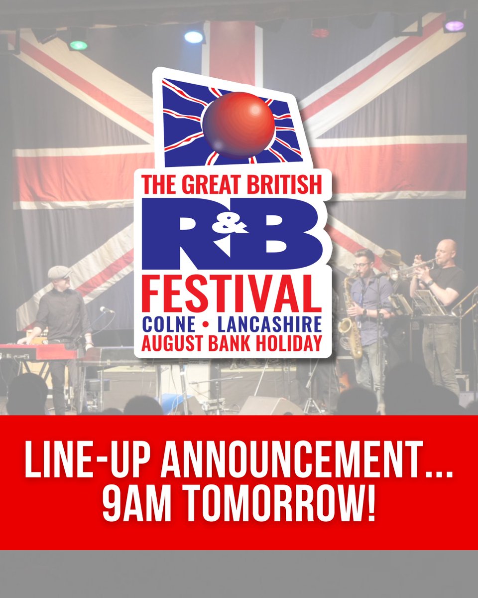 Great British Rhythm & Blues Festival (@colneblues) on Twitter photo Tomorrow... 9am... see you there! ๐ Tomorrow... 9am... see you there! ๐