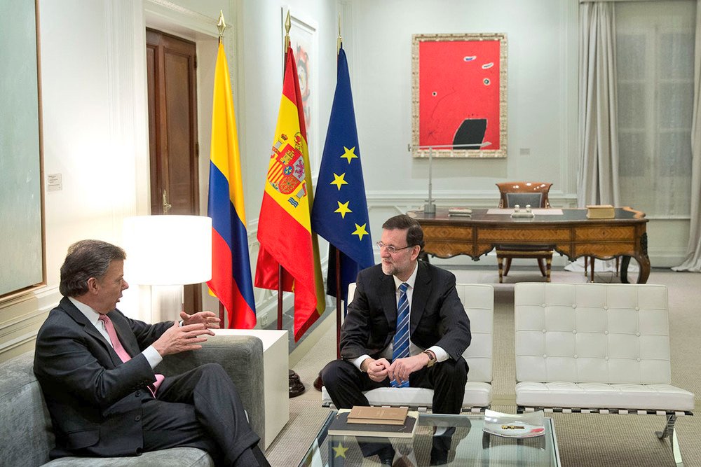 La evolución del despacho oficial del presidente del gobierno en el Palacio de la Moncloa... La cosa va de mal en peor hasta el horror.
