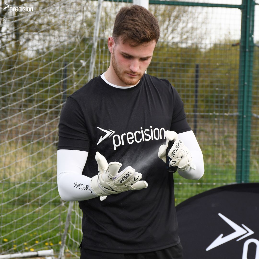 Keep your gloves prepped and ready for training and matches with our Stealth Grip+, designed to enhance your grip game! 

#precision #precisiontraining #seriousaboutsport #stealth #grip+ #gk #glovecare #goalkeeping #goalkeepinggloves