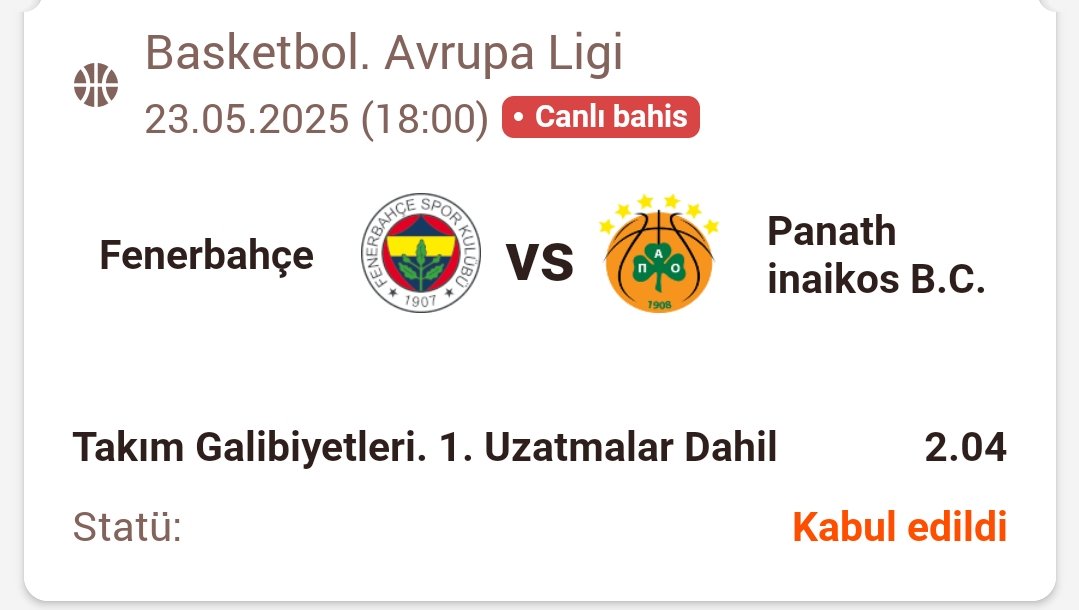 Fenerbahçe kazanırsa RT eden 5 kişiye 2500TL hediyem olsun Saras finali hakediyor şansımız bol olsun