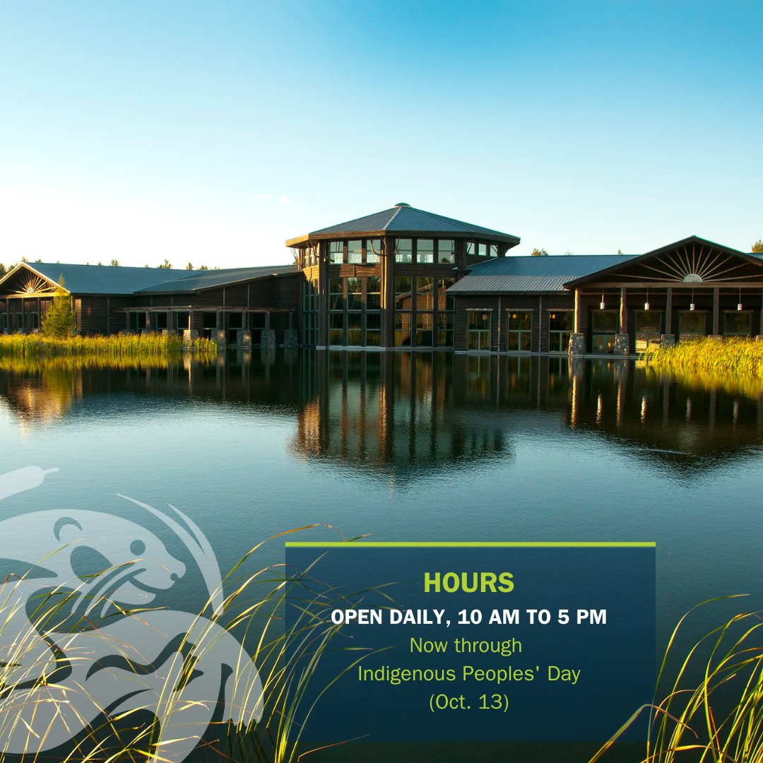 The Wild Center is now OPEN DAILY from 10am–5pm through Indigenous Peoples’ Day!
Walk along the treetops on Wild Walk, roll into summer with Raquette River Roll, and meet our 4 otters.
Start your adventure: wildcenter.org #Adirondacks #WildCenter