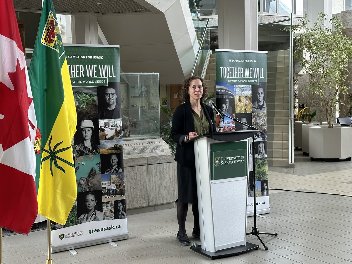 Sask Wheat has committed $2.3 million in funding towards two new facilities at the University of Saskatchewan that will provide critical workspace for crop and soil science research and teaching.

We were pleased to attend yesterday’s announcement alongside leaders and other
