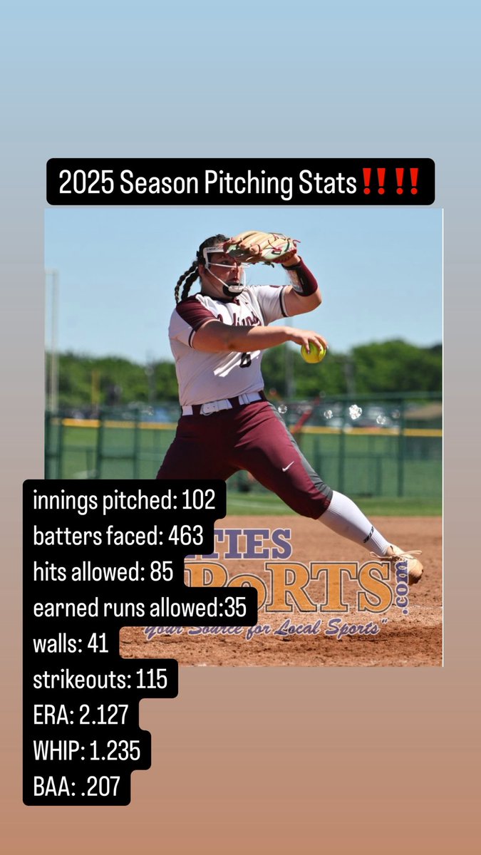 Great season with my girls!!! I was awarded with Second-Team all conference and All-tournament team for the district tournament!! We will come back strong next season‼️ Now on to summer ball!!! <a href="/SoFoNational09/">Southern Force 16U National - Hewitt</a> <a href="/KassieD23/">Kassie Stanfill</a> <a href="/ctosh01/">Caleb Toshcoff</a> <a href="/daniii_liermann/">Dani Liermann</a> <a href="/D1Softball/">D1Softball</a> <a href="/KCS__Athletics/">Tribe Athletics</a>