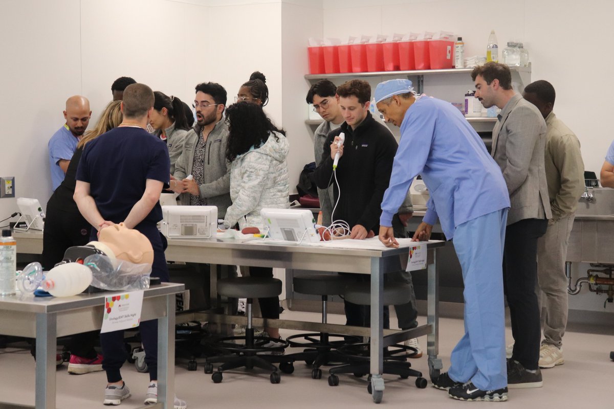 Dr. Deepak Agarwal led a discussion on endourology and helped our AKSP scholars practice using cystoscopes. 
#UMNUrology #MedEd #medschool