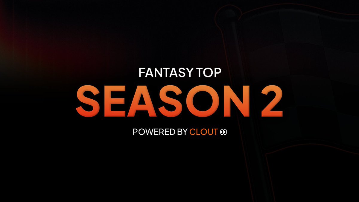 Fantasy Top season 1 is officially over !!!!!!!!

We got news that season 2 has kicked off and it’ll be more rewarding than ever 

Below is a detailed thread on all you need to know about <a href="/fantasy_top_/">fantasy.top</a> and Clout

🧵 1/8