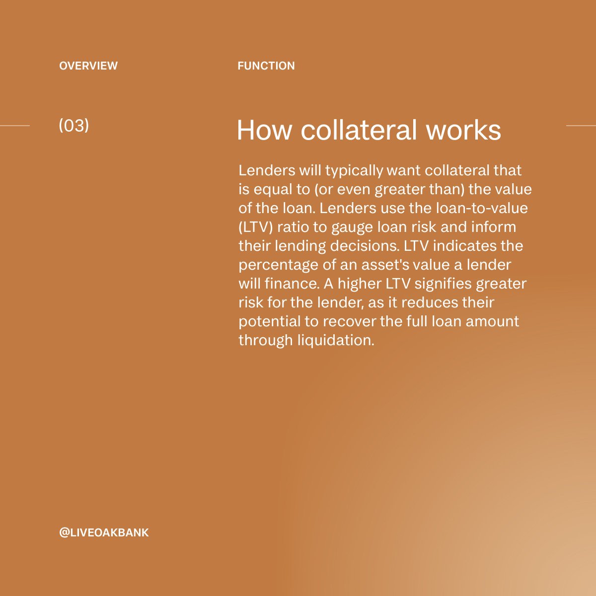 Small business loan collateral explained! ➡️ It's an asset pledged as security (think property, equipment, etc.). If the loan isn't repaid, the lender can claim it. Know your collateral. Learn more in our blog: bit.ly/45pBlgx

Member FDIC.