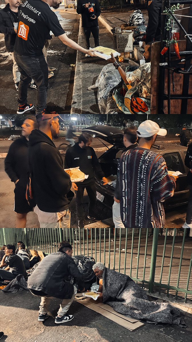 revolue.eth (@revolue) on Twitter photo SOCIAL WARNING
<a href="/nftalks_br/">nftalks_br</a> called Me & Together, we hit the streets of São Paulo to serve 180 pizzas to our brothers and sisters experiencing homelessness.
Celebrating Pizza Day by giving back — that’s our lifestyle.
<a href="/balaclavasystem/">Balaclava System</a> SOCIAL WARNING
<a href="/nftalks_br/">nftalks_br</a> called Me & Together, we hit the streets of São Paulo to serve 180 pizzas to our brothers and sisters experiencing homelessness.
Celebrating Pizza Day by giving back — that’s our lifestyle.
<a href="/balaclavasystem/">Balaclava System</a>