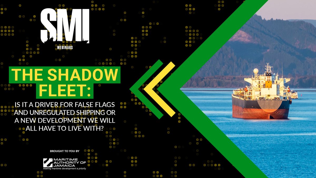The Shadow Fleet: Is it a driver for false flags and unregulated shipping or a new development we will all have to live with?

Get the full webinar: shipmanagementinternational.com/webinars-and-p…

#Maritime #Shipping #Industry #Innovation #Optimisation #seafarerhealth