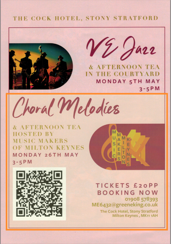 All ready for our first concert of the year on Bank Holiday Monday - tickets still available via greeneking.co.uk/pubs/buckingha…