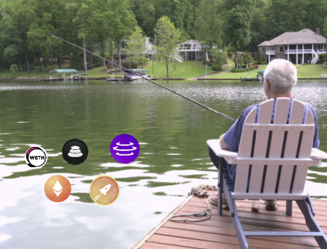 StakeRocketPool's tweet image. Well, I got my rod and I got my bait. 🎣 
All I&apos;ve gotta do is sit here and wait. ⌚️ 
For the big big fish to come my way. 🐠 
Even if it&apos;s gonna take all day!   

Here comes the biweekly RPL DeFi Update!  

1/4