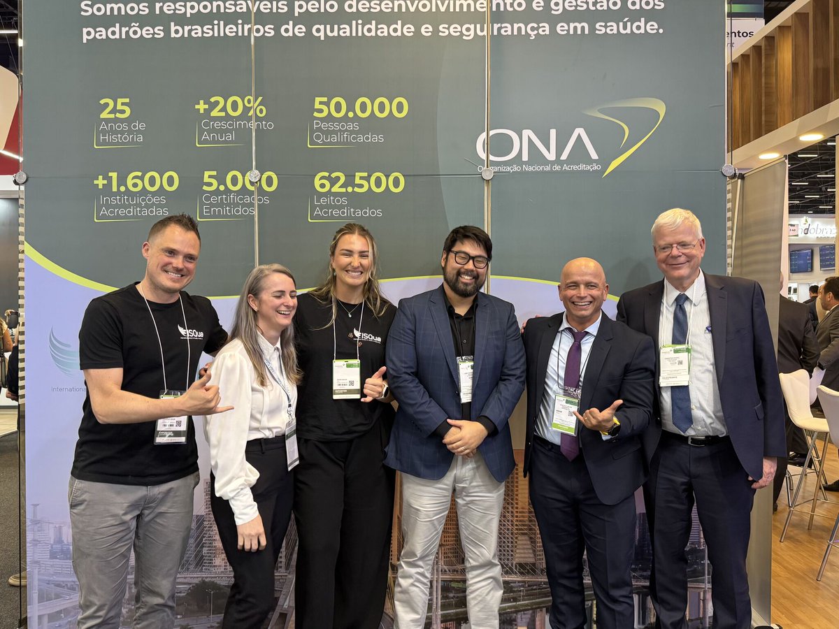 Wrapping up an inspiring #Hospitalar2025—new partnerships, bold ideas, and shared goals. 🌍💡

📅 Save the Date: ISQua’s 41st Int’l Conference | 12–15 Oct | WTC São Paulo. Let’s shape the future of healthcare together! #ISQua2025