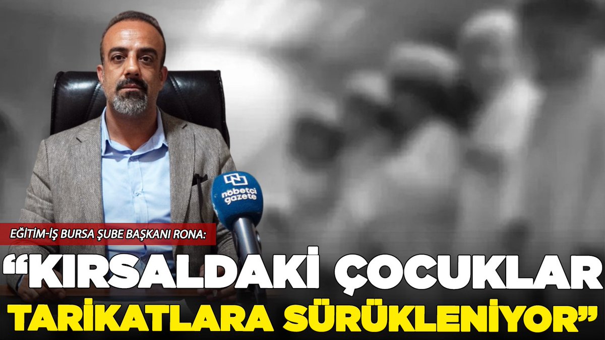 Eğitim-İş Bursa Şube Başkanı Özkan Rona: Kırsaldaki çocuklar tarikatlara sürükleniyor!

nobetcigazete.com/laiklik-meclis…

<a href="/ozkanrona/">Özkan RONA</a> <a href="/LaiklikMeclisi/">Laiklik Meclisi</a> <a href="/egitimis/">Eğitim-İş</a>  <a href="/egitimisbursa/">Eğitim-İş Bursa</a> 

#bursa #haber #gündem